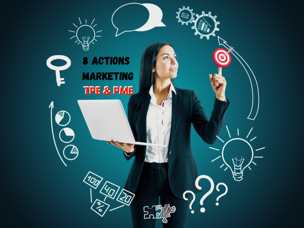 8 actions marketing TPE et PME ©digitvitamin
