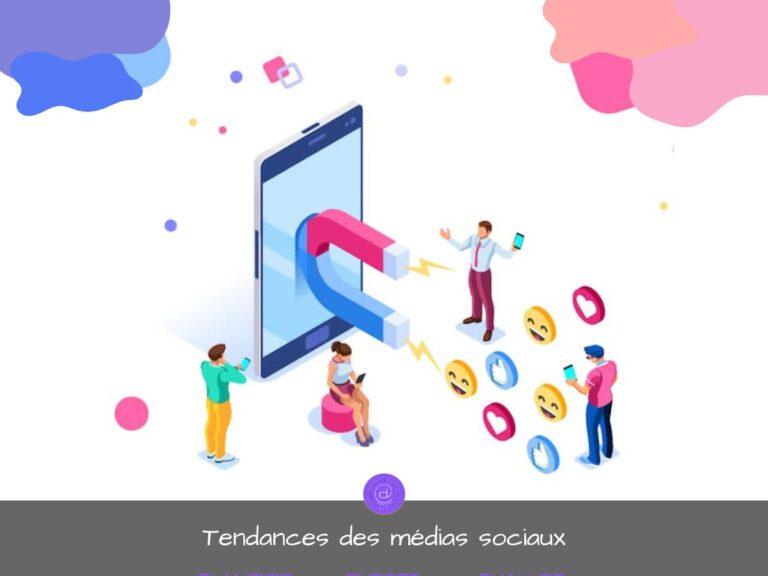 Les 5 tendances médias sociaux de 2024