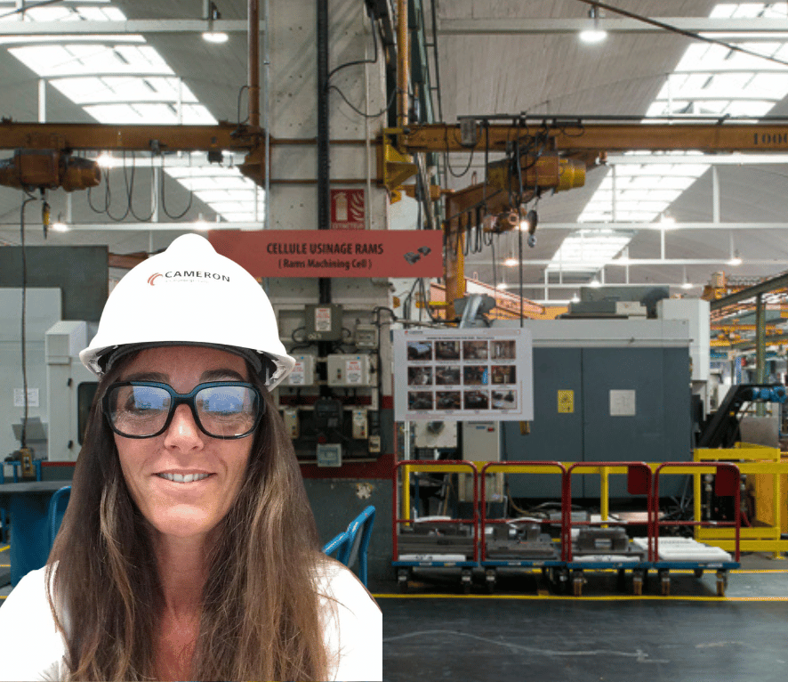 Caroline Tailhades chez Cameron Schlumberger