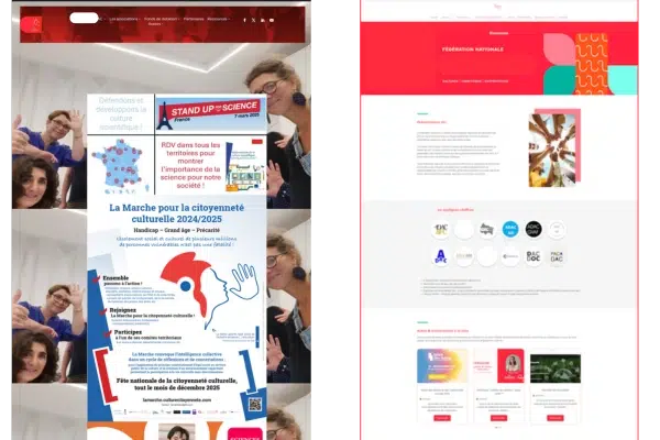 Cas client - Association - AVANT - APRES portfolio