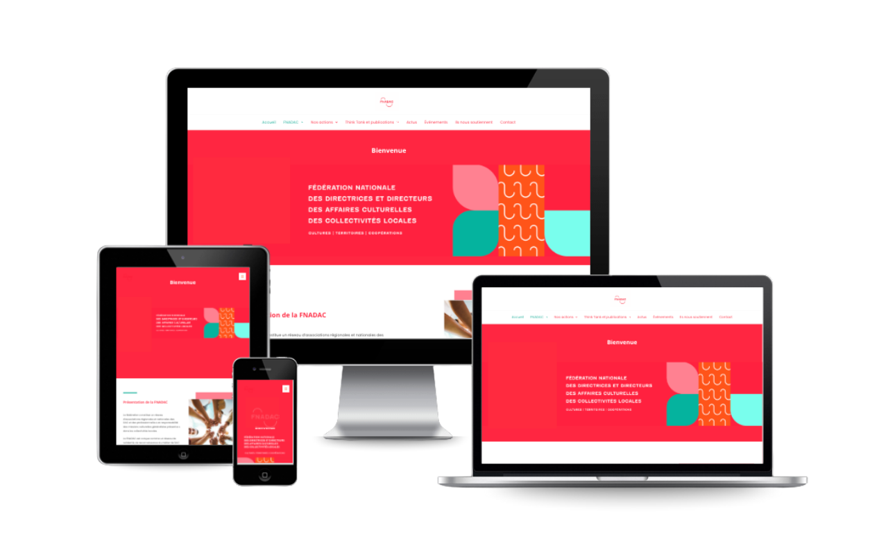 Sites internet créés par DigitVitamin pour une fédération nationale