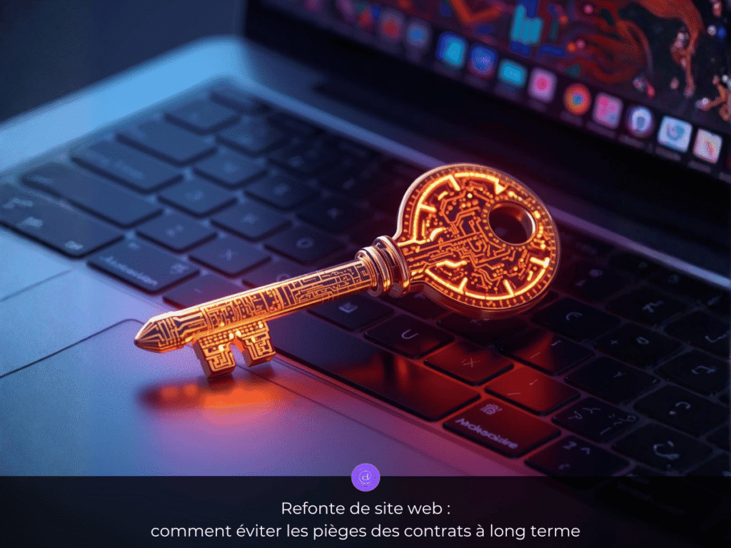 Refonte de site web éviter pièges contrats long terme propriété numérique
