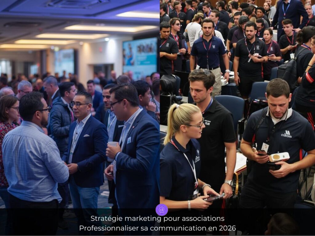 Strategie marketing communication professionnelle pour associations et federations